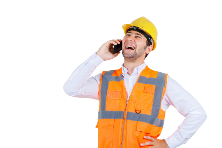 builder-man-talking-smartphone-with-hand-waist-shirt-uniform-looking-cheerful-front-view builder-man-talking-smartphone-with-hand-waist-shirt-uniform-looking-cheerful-front-view